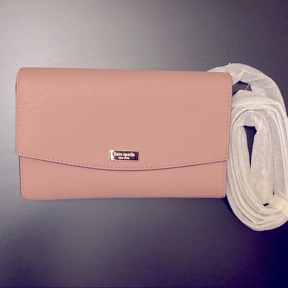 SOLD 🎉HPx3🎉 NWT Kate Spade Laurel Way Winni Crossbody Pink - Picture 3 of 4